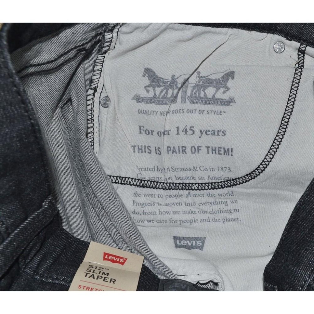 Levi＇s 512 Slim Taper 彈性 牛仔褲 30腰 36腰  288330477 全新 現貨-細節圖6