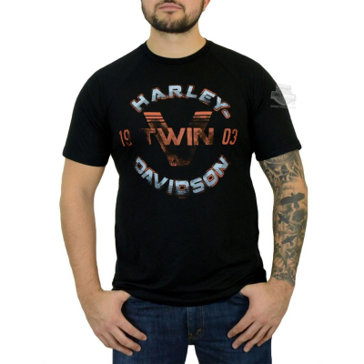 Harley-Davidson 哈雷機車 短袖T恤【L】 Power V-Twin 全新 現貨