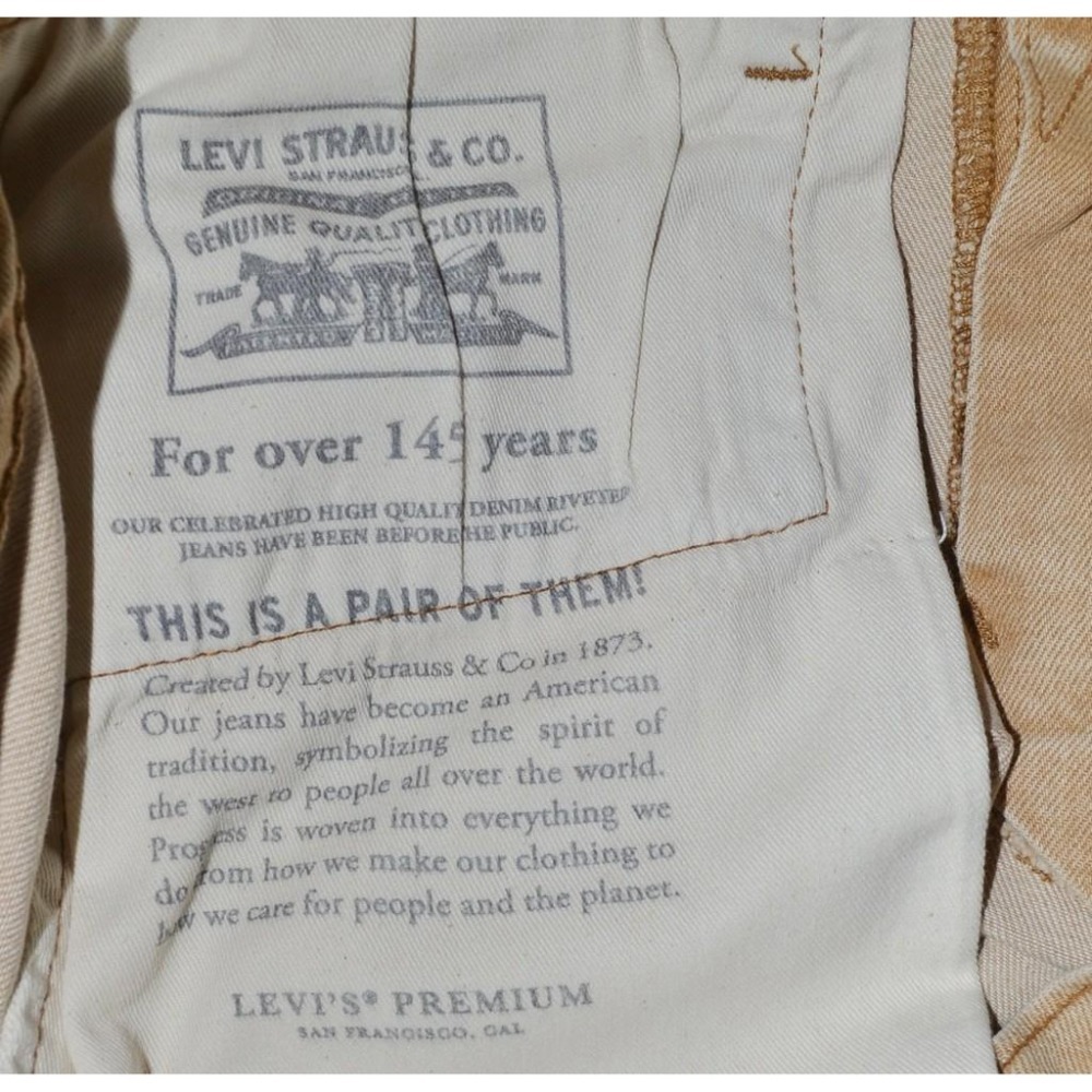 Levi＇s PREMIUM 512 錐形修身 上寬下窄 牛仔褲【32腰】【34腰】288330508-細節圖6