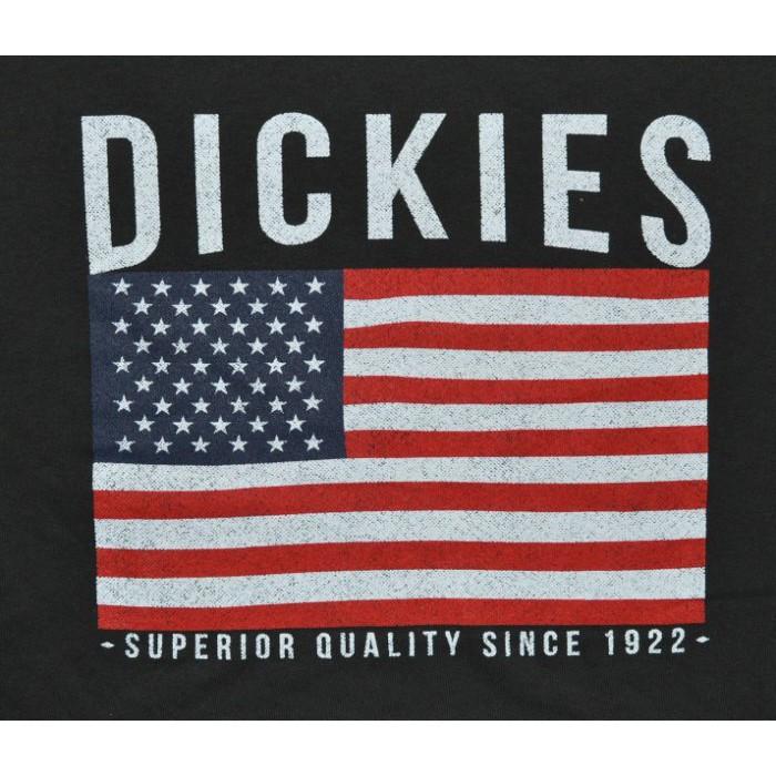 Dickies 短袖T恤 寬鬆版【M】【L】(約一般【L】【XL】)有大尺碼 黑色 US Flag-細節圖3