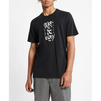 Hurley【M】短袖T恤 Nike Dri-fit SURF&ENJOY Premium 黑色 全新 現貨