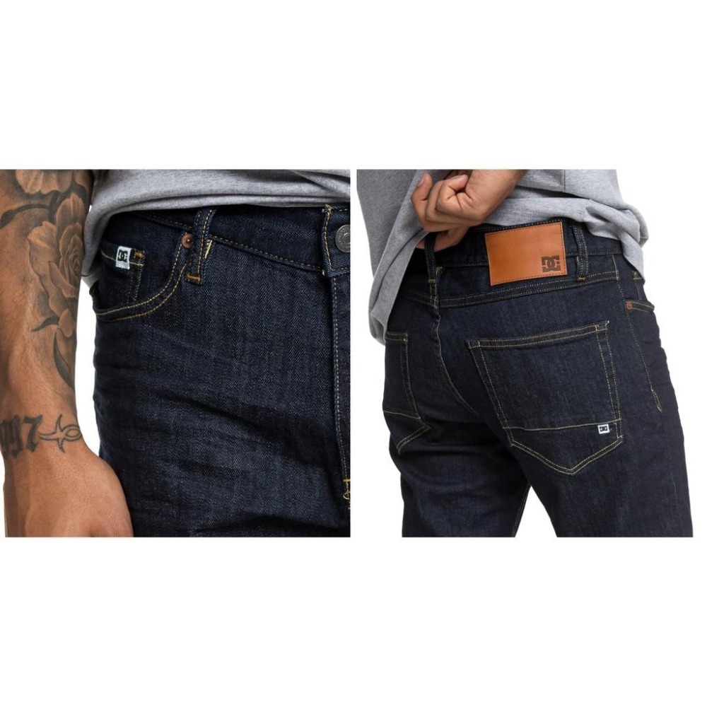 DC Shoes【36腰】直筒工裝 彈性 工作褲 牛仔褲全新 現貨 EDYDP03388-細節圖4