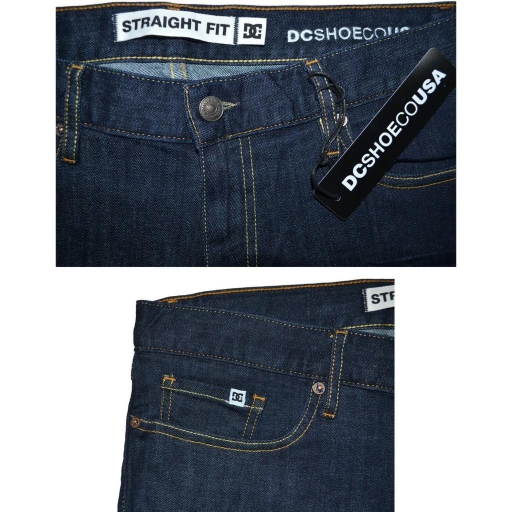 DC Shoes【36腰】直筒工裝 彈性 工作褲 牛仔褲全新 現貨 EDYDP03388-細節圖5