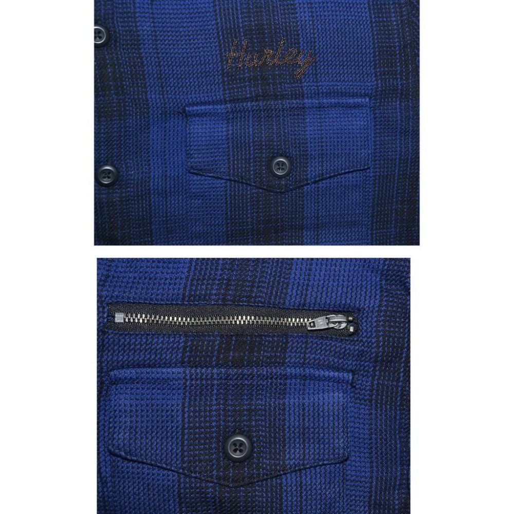 Hurley Kyoto 法蘭絨襯衫 襯衫式外套 【M】秋冬 AQ4868 全新 現貨-細節圖5