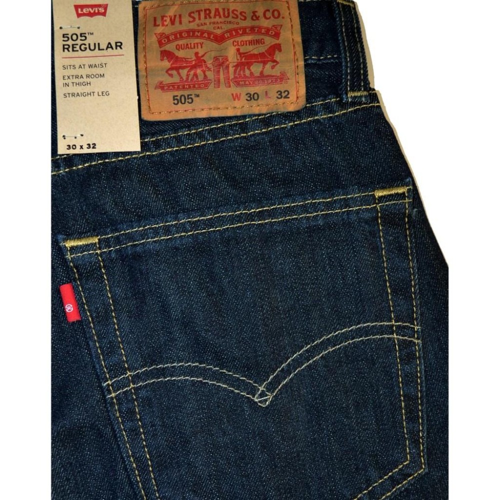 Levi＇s 505 經典直筒牛仔褲【30腰】 5050059 全新 現貨-細節圖6