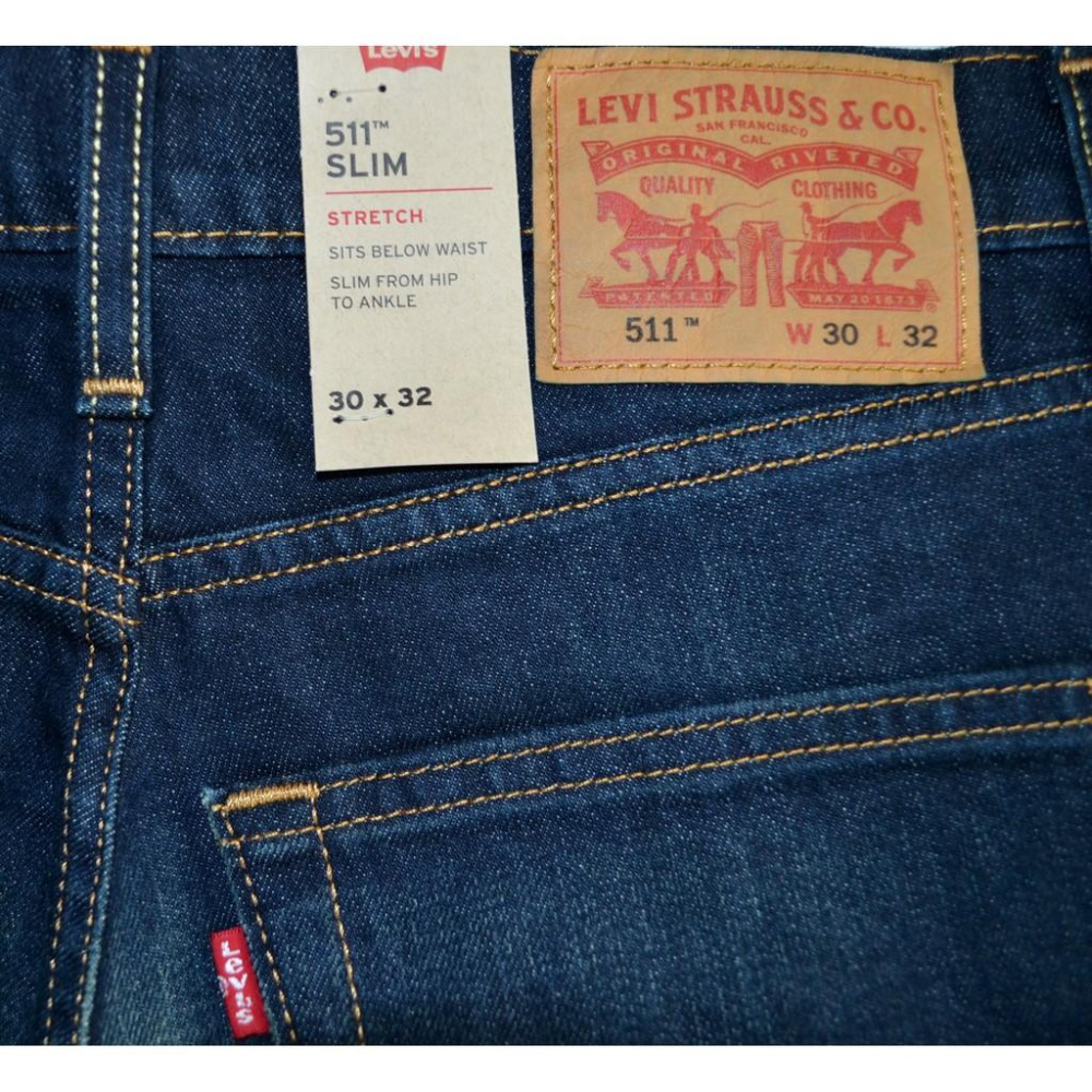 Levi＇s 511 Slim Fit 修身 彈力 牛仔褲 【34腰】045112103 全新 現貨 保證正品