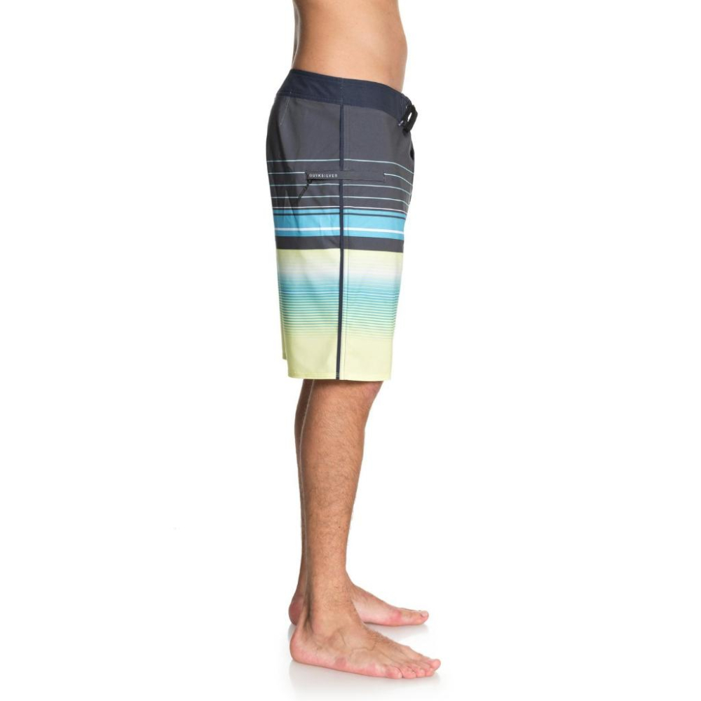 Quiksilver【30腰】CYAN BLUE 21＂ 海灘褲 衝浪褲 泳褲 30腰 全新 現貨 保證正品-細節圖4