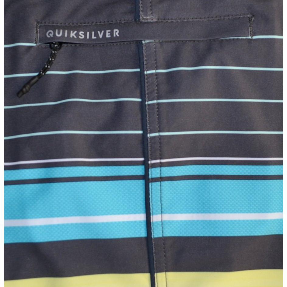Quiksilver【30腰】CYAN BLUE 21＂ 海灘褲 衝浪褲 泳褲 30腰 全新 現貨 保證正品-細節圖6