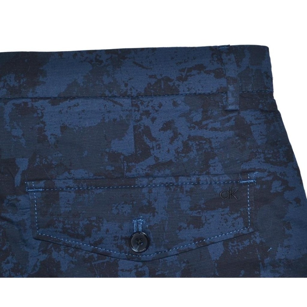 Calvin Klein【40腰】彈力休閒短褲 夏季 大尺碼 Sky Captain 全新 現貨-細節圖3