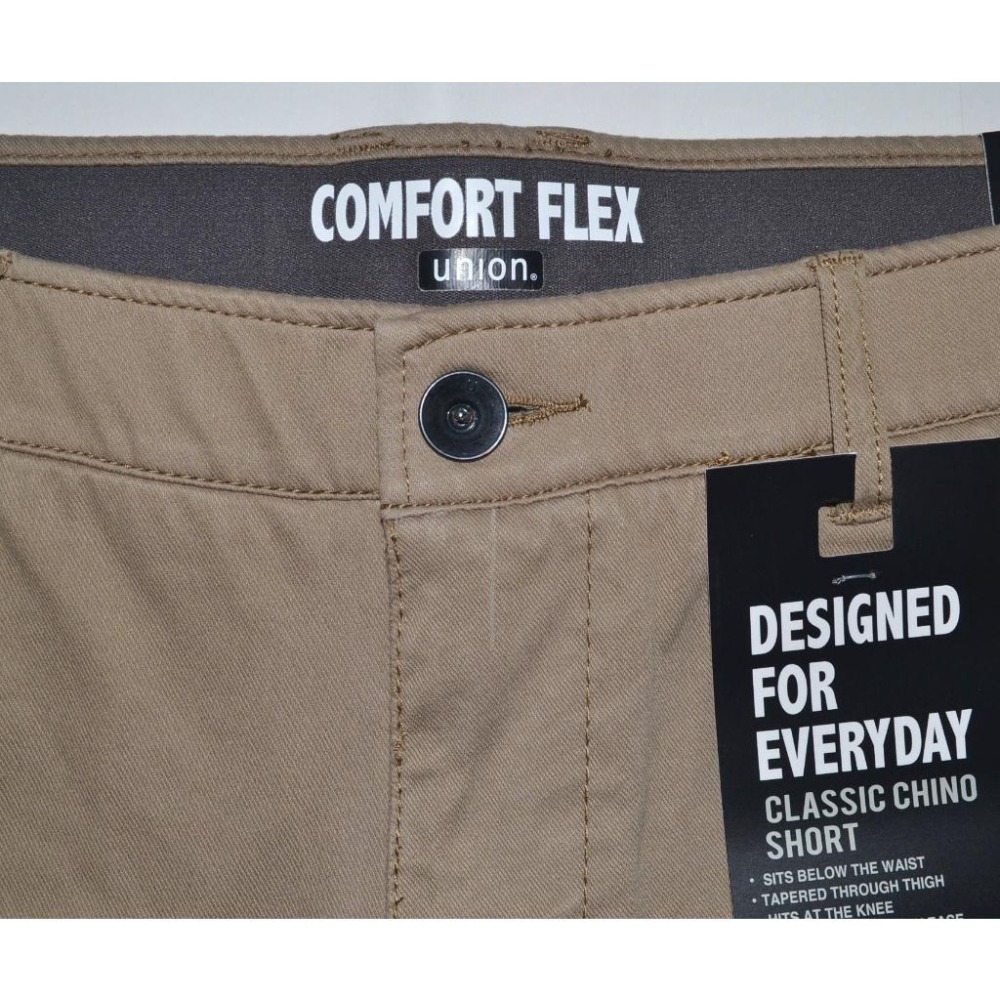 UNIONBAY【38腰】彈力 針織斜紋 夏季休閒短褲 全新 現貨 保證正品-細節圖4
