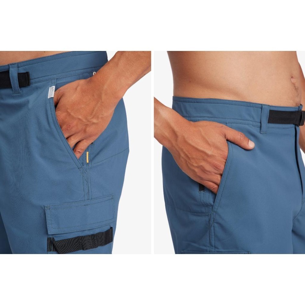 Quiksilver【38腰】18＂ 海灘褲 衝浪褲 水陸 Waterman 大尺碼 EQMWS03139-細節圖6