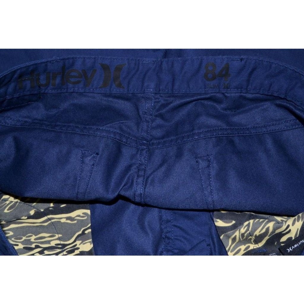 Hurley【36腰】彈性 短褲 海軍藍 斜紋棉 Nike旗下品牌 全新 現貨 保證正品-細節圖6