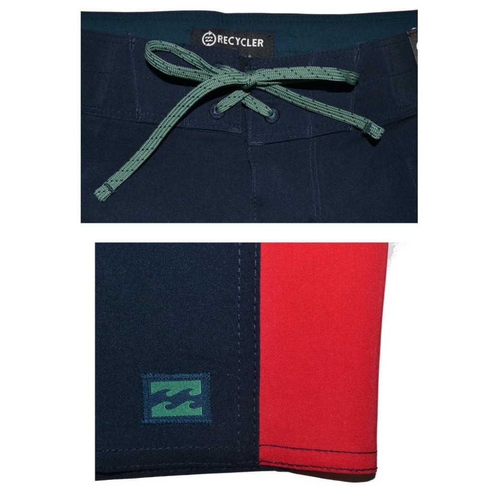 Billabong 【30腰】【34腰】19英吋 海灘褲 衝浪褲 4向彈力 ABYBS00267-細節圖5