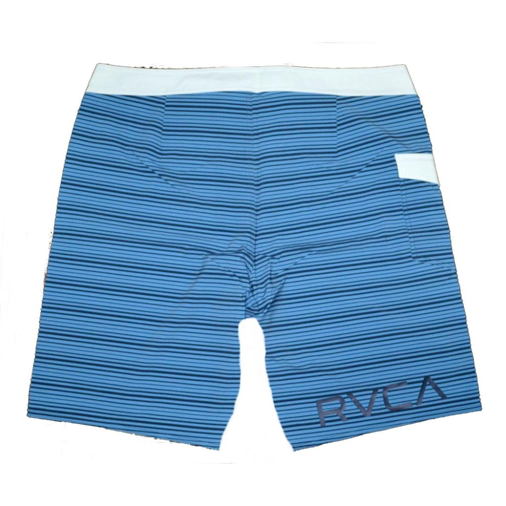 RVCA【38腰】海灘褲 衝浪褲 泳褲 四向彈力 Blue 大尺碼 全新 現貨 美國購入 保證正品-細節圖2