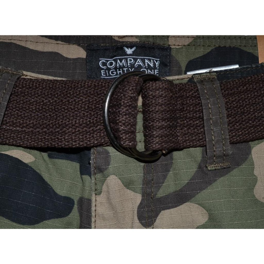 Company 81【32腰】工作短褲 迷彩 多層次口袋 附腰帶 全新 現貨 美國購入 保證原廠正品-細節圖3