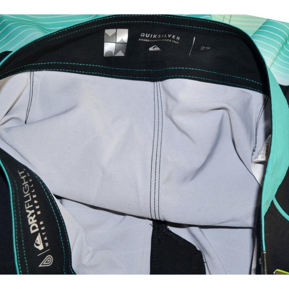 Quiksilver【29腰】ATLANTIC 21＂ 海灘褲 衝浪褲 泳褲 全新 現貨 保證正品-細節圖7