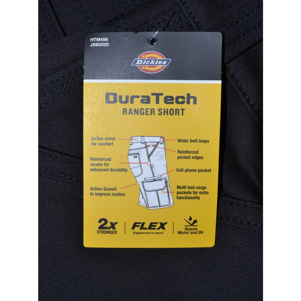 Dickies【44腰】戶外短褲 工作短褲 大尺碼 耐磨 抗水 彈性 舒適 全新 現貨 保證正品-細節圖7