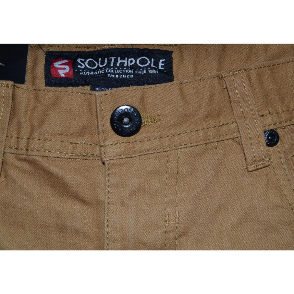 Southpole【32腰】街頭 短褲 破壞款 五口袋 美國潮牌 全新 現貨 保證正品 後白色LOGO-細節圖3