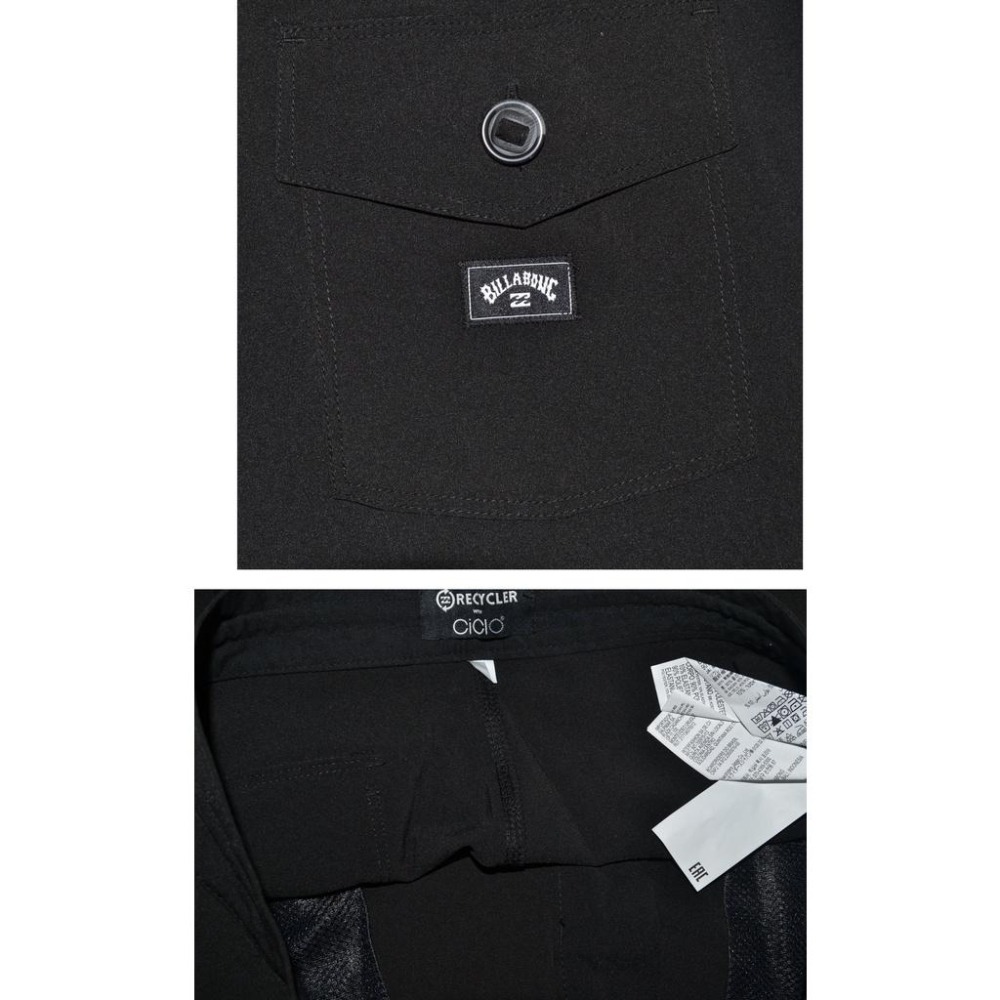 Billabong【32腰】【36腰】17英吋 海灘褲 衝浪褲 4向彈力 水陸 ABYBS00264-細節圖6