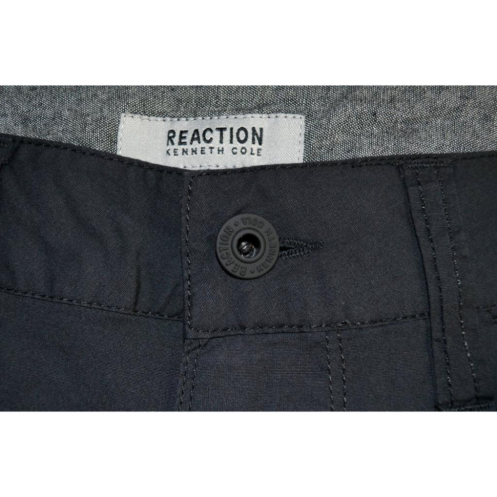 Kenneth Cole REACTION【30腰 寬鬆版】休閒短褲 工作短褲 有彈性 黑色 全新 現貨 保證正品-細節圖3