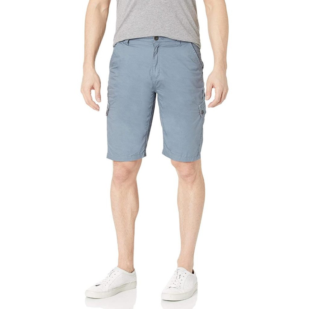 Buffalo David Bitton【40腰】【42腰】休閒短褲 工裝短褲 大尺碼 BLUE GRIS-細節圖2