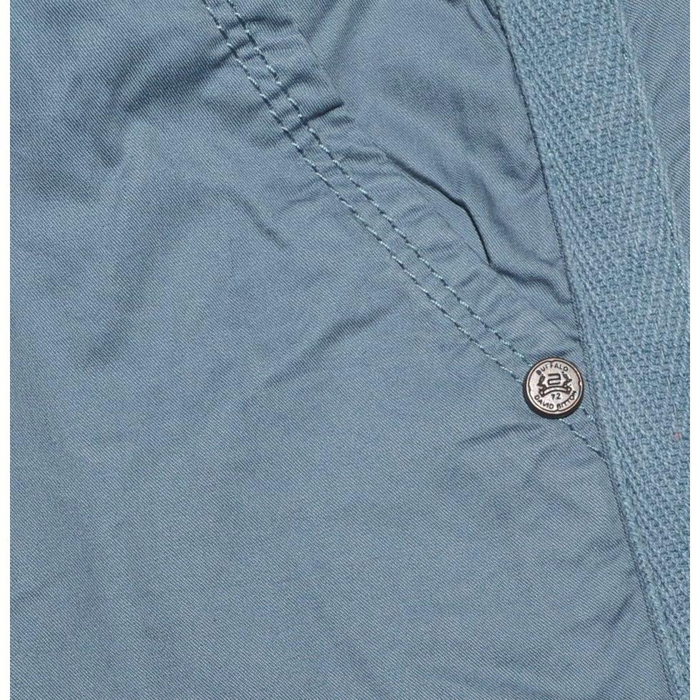 Buffalo David Bitton【40腰】【42腰】休閒短褲 工裝短褲 大尺碼 BLUE GRIS-細節圖6