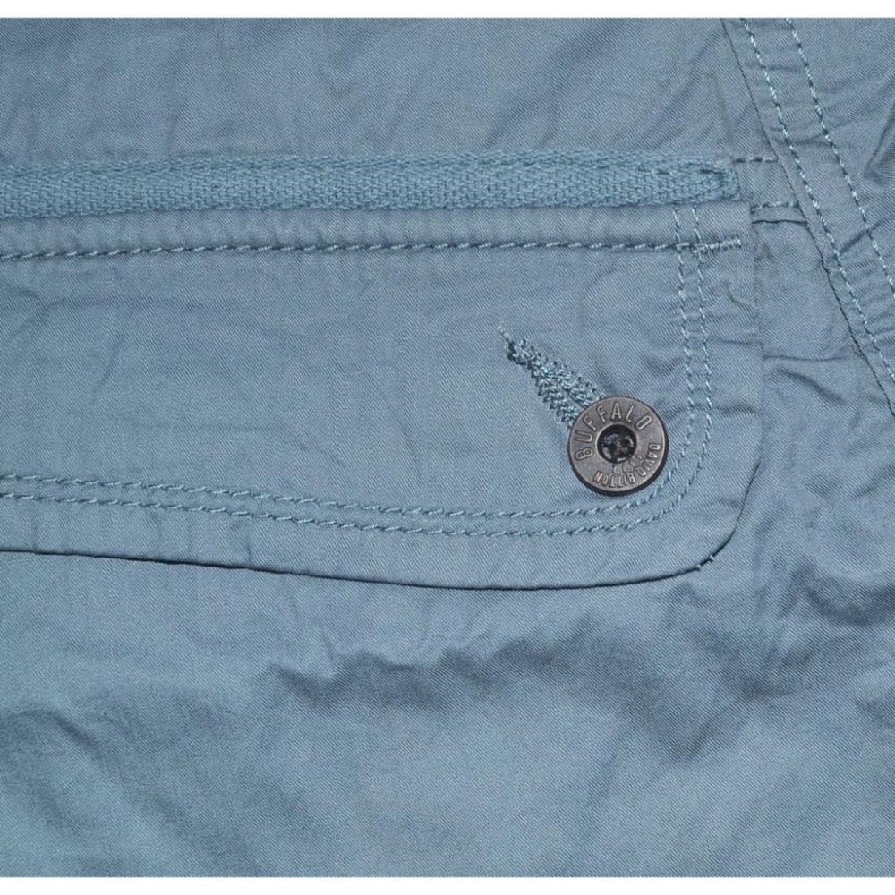 Buffalo David Bitton【40腰】【42腰】休閒短褲 工裝短褲 大尺碼 BLUE GRIS-細節圖7