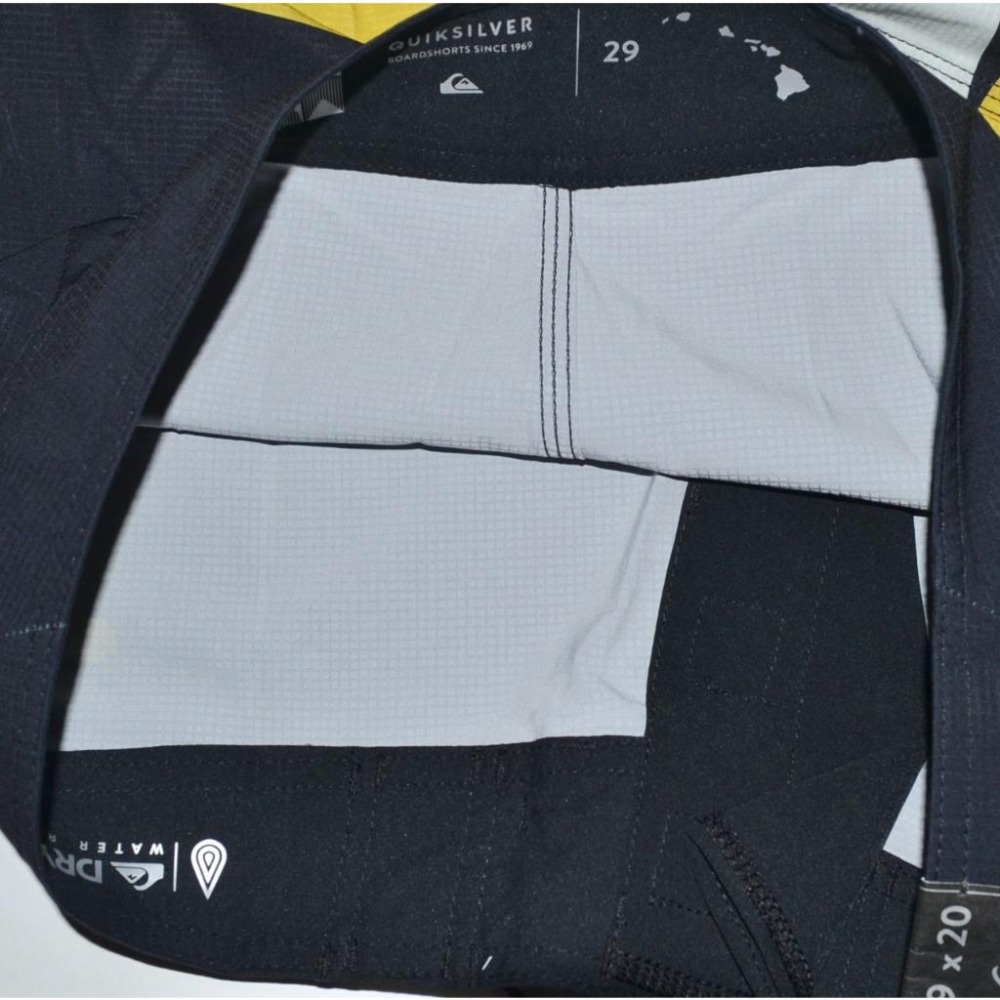 Quiksilver【防撕裂】【36腰】海灘褲 衝浪褲 四向彈力 Ala Moana 20＂ EQYBS03857-細節圖6
