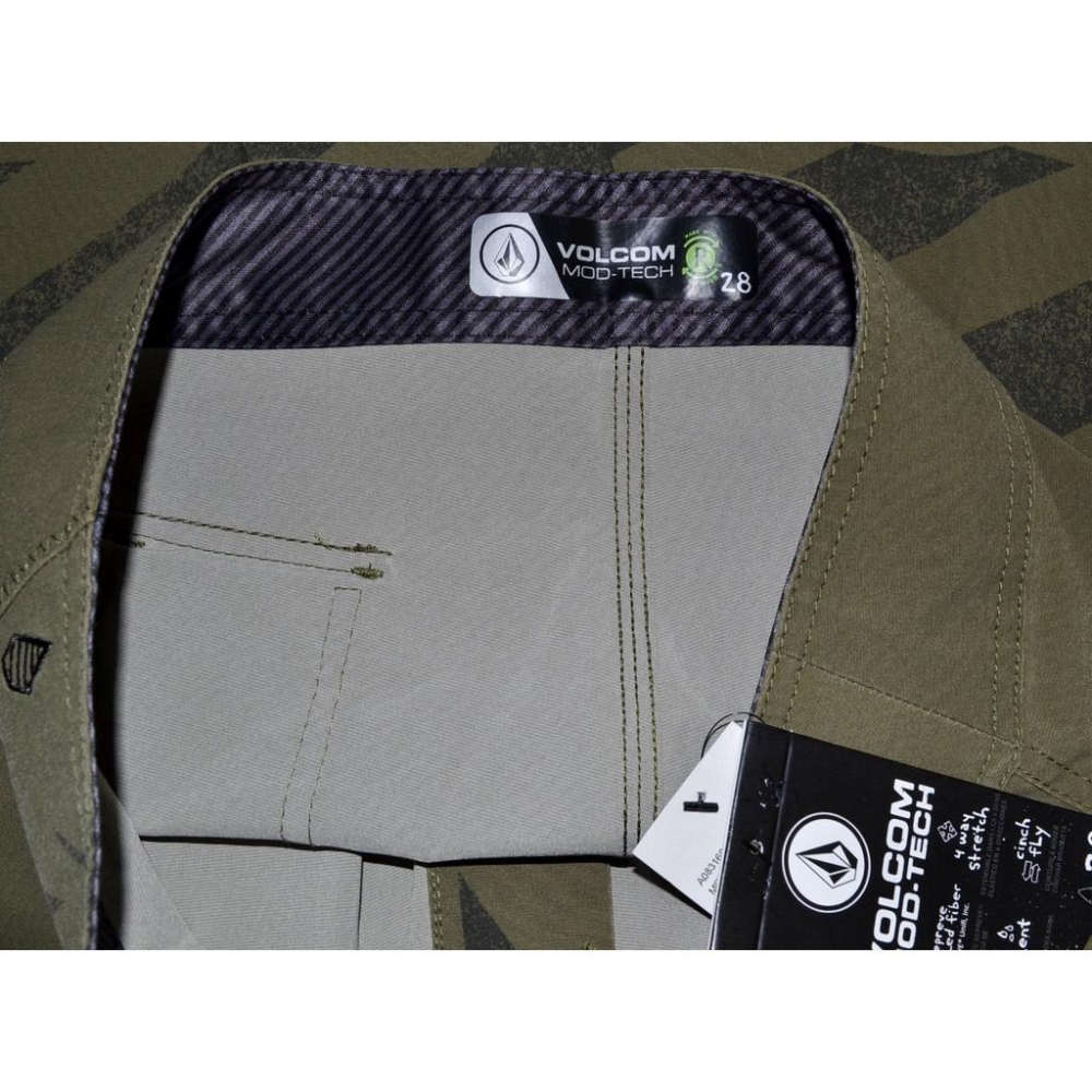 Volcom 衝浪褲 海灘褲【28腰】有彈性 星條旗 輕量 速乾 全新 現貨-細節圖6
