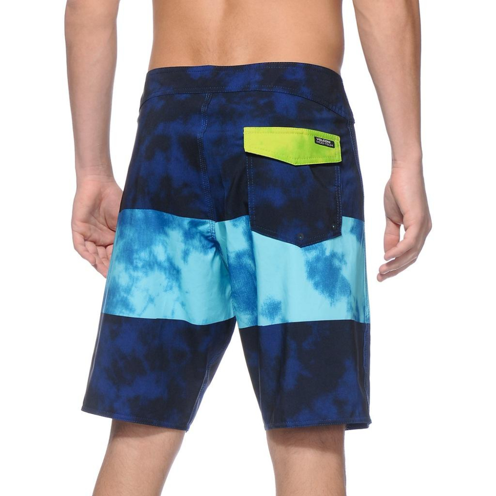 Volcom【30腰】海灘褲 衝浪褲 泳褲 4向彈力 20英吋 Matured Blue 全新 現貨 保證原廠正品-細節圖2
