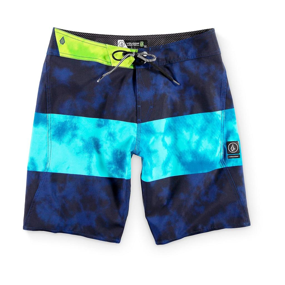 Volcom【30腰】海灘褲 衝浪褲 泳褲 4向彈力 20英吋 Matured Blue 全新 現貨 保證原廠正品-細節圖3