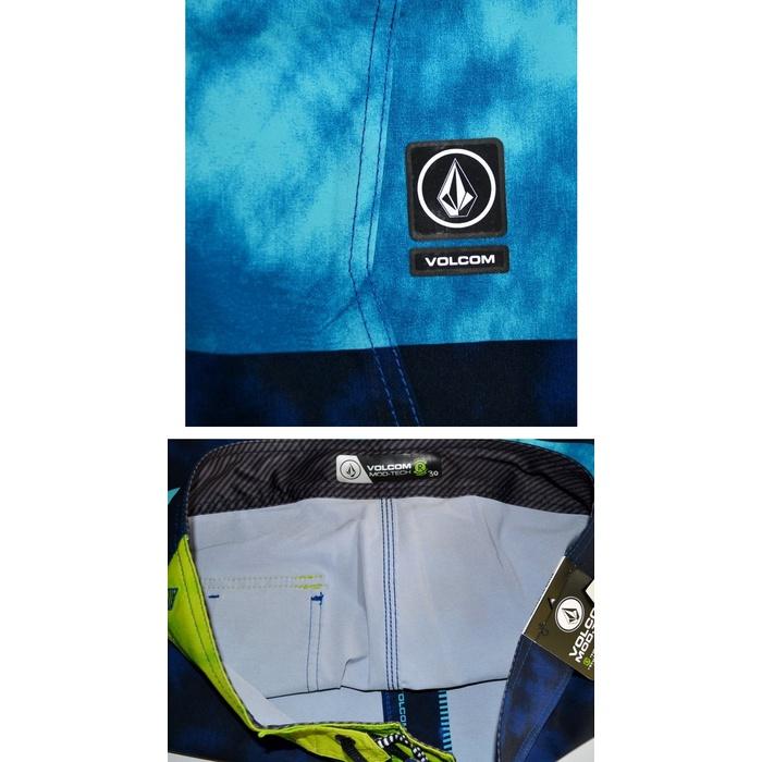 Volcom【30腰】海灘褲 衝浪褲 泳褲 4向彈力 20英吋 Matured Blue 全新 現貨 保證原廠正品-細節圖6