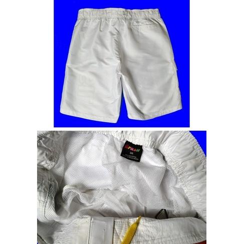 BRASIL【36腰】衝浪褲 海灘褲 泳褲衝 白色綠邊 全新 現貨 保證正品-細節圖3