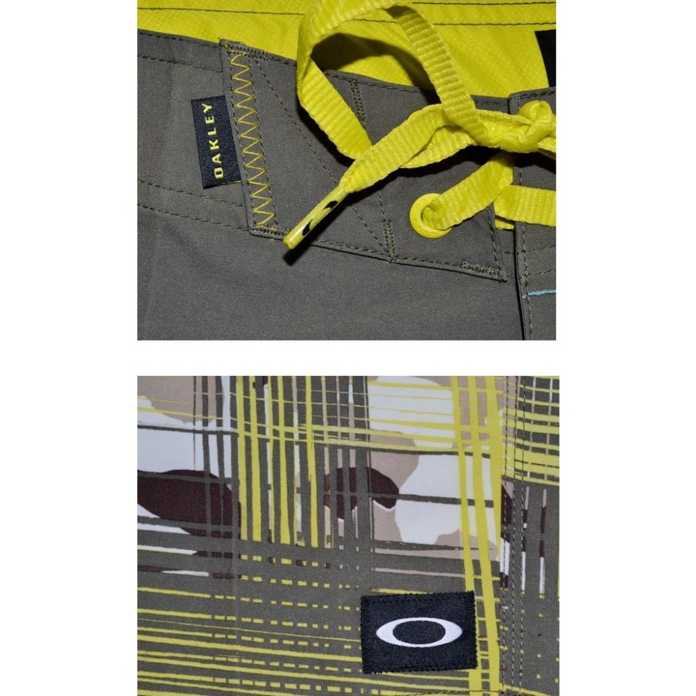 Oakley 衝浪褲 海灘褲【32腰】Gridlock 21＂ 四向彈力 抗水 全新 現貨 保證正品-細節圖4