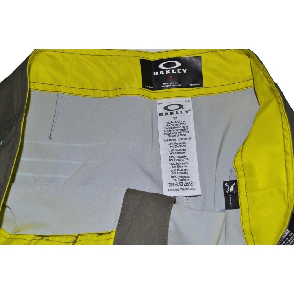 Oakley 衝浪褲 海灘褲【32腰】Gridlock 21＂ 四向彈力 抗水 全新 現貨 保證正品-細節圖6