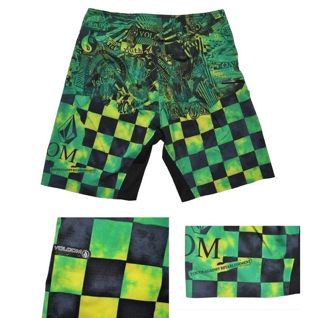 VOLCOM 衝浪褲 海灘褲 泳褲【28腰】Manic Mod 輕量 四向彈力 全新 現貨-細節圖5