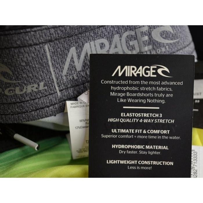 Rip Curl 海灘褲 衝浪褲 泳褲【38腰】19英吋 4向彈力 Mirage Cavern 大尺碼 全新 現貨-細節圖4