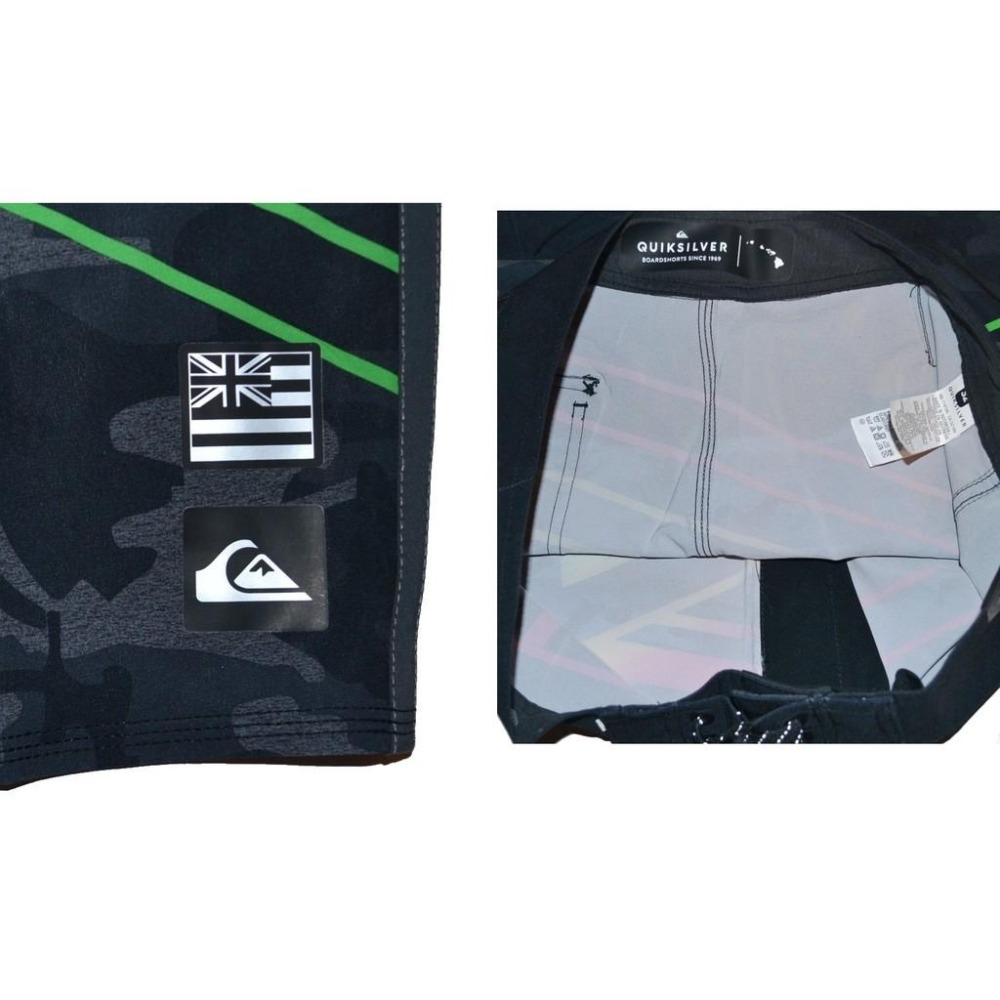 Quiksilver 20＂ 海灘褲 衝浪褲【32腰】Highline EQYBS04201-細節圖6