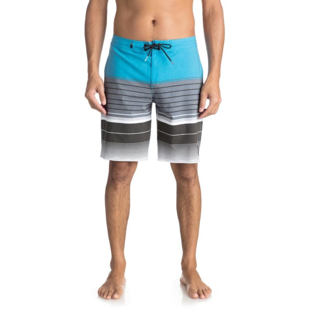 Quiksilver 20＂ Swell Vision 海灘褲 衝浪褲【30腰】側口袋 EQYBS03866-細節圖2