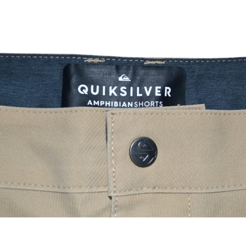 Quiksilver Cord 18＂ 大尺碼  40腰 水陸兩棲 海灘褲 衝浪褲 EQYWS03587-細節圖5