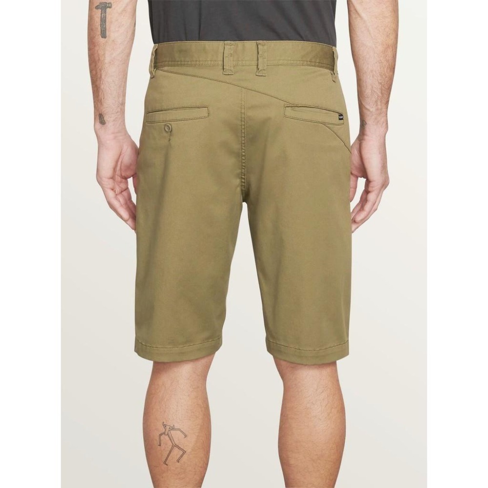 Volcom【36~37腰】休閒短褲 Frickin Modern 彈性 涼爽 全新 現貨-細節圖2