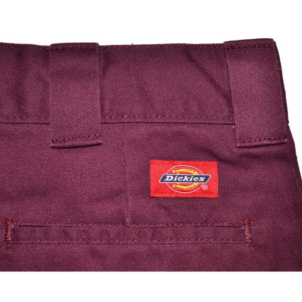Dickies×Urban Outfitters【30腰】【32腰】【33腰】修身錐形工作褲 暗紅色 吸濕排汗 台灣未售-細節圖3