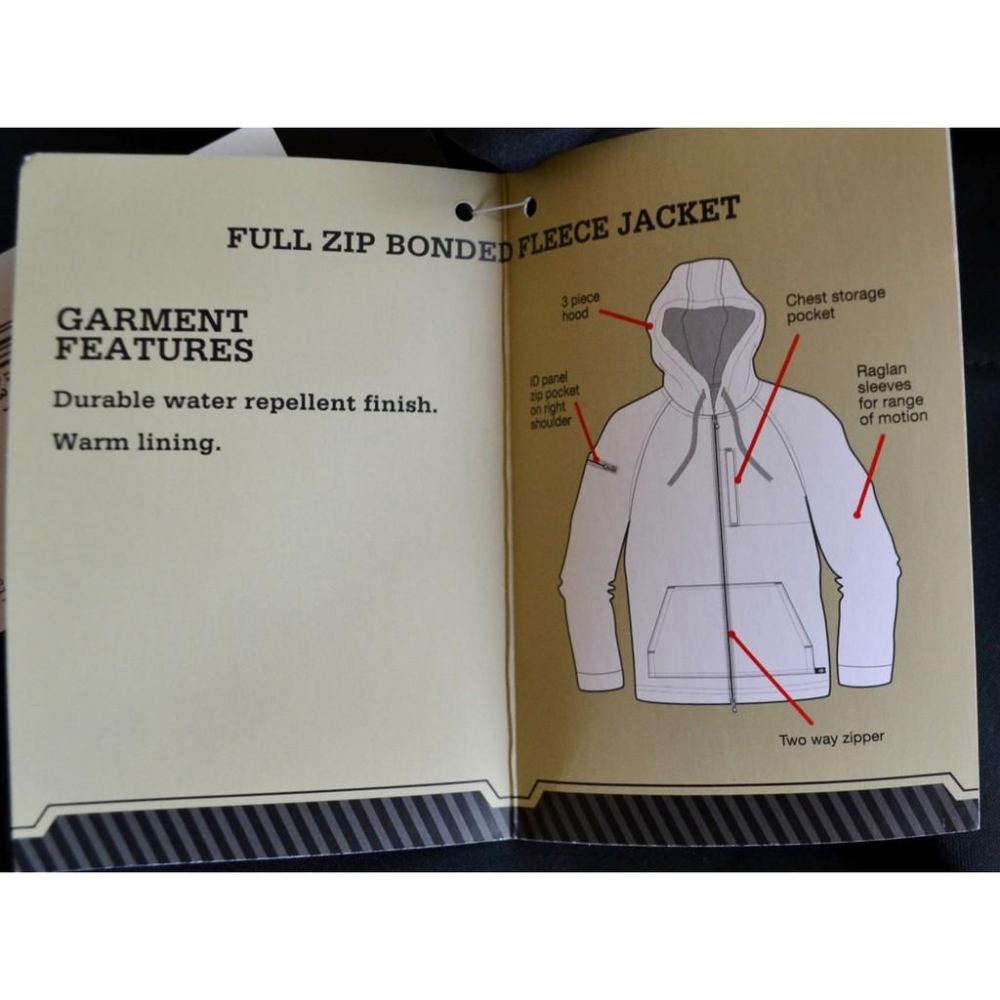 Dickies 全新 現貨 耐用 防水 秋冬 刷毛連帽外套 XL(約一般XXL) 黑色 大尺碼 LJ536BK 保證正品-細節圖7