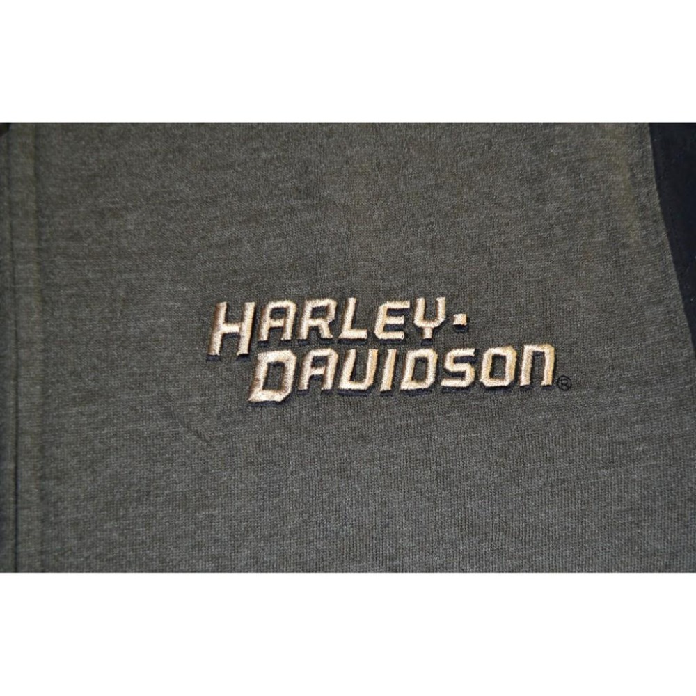 Harley-Davidson 哈雷機車 【M】【L】長袖連帽外套 內裡刷毛 橄欖色 全新 現貨-細節圖4
