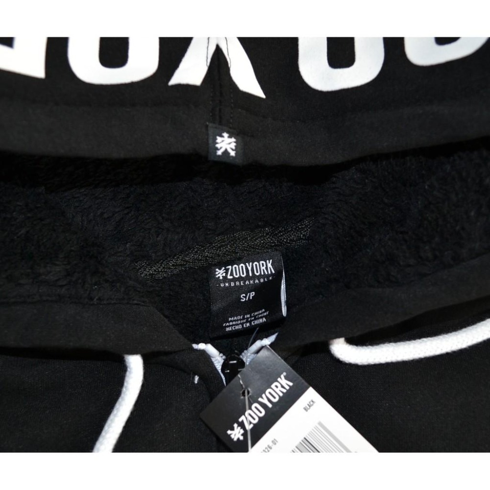Zoo York 全新 現貨 雪帕內裡 秋冬 連帽外套 S 保證正品 台灣未售-細節圖3