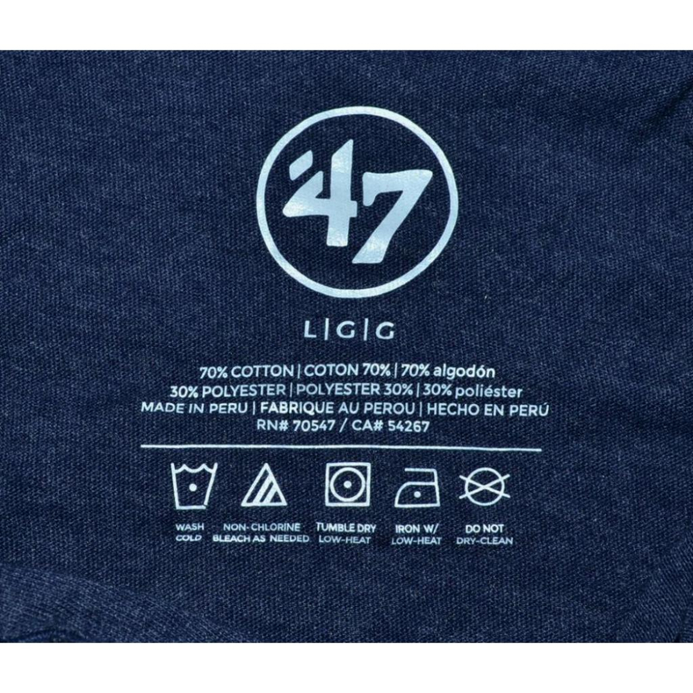 47Brand 【L】【XXL】連帽長袖T恤 紐約洋基隊 MLB 大聯盟 官方授權Yankees Club 有大尺碼-細節圖5