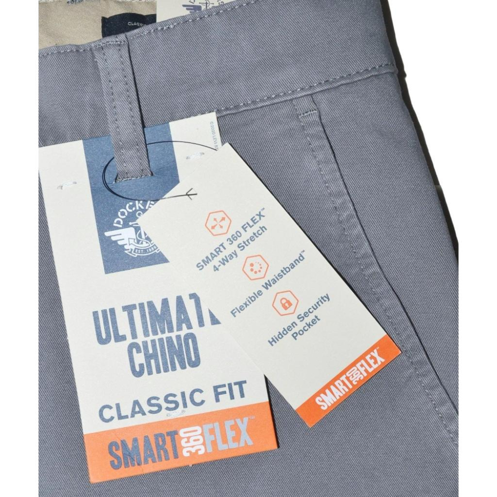 Dockers【30腰】彈力休閒長褲 Smart 360 Flex 30W32L 全新 現貨 美國購入 保證正品-細節圖5