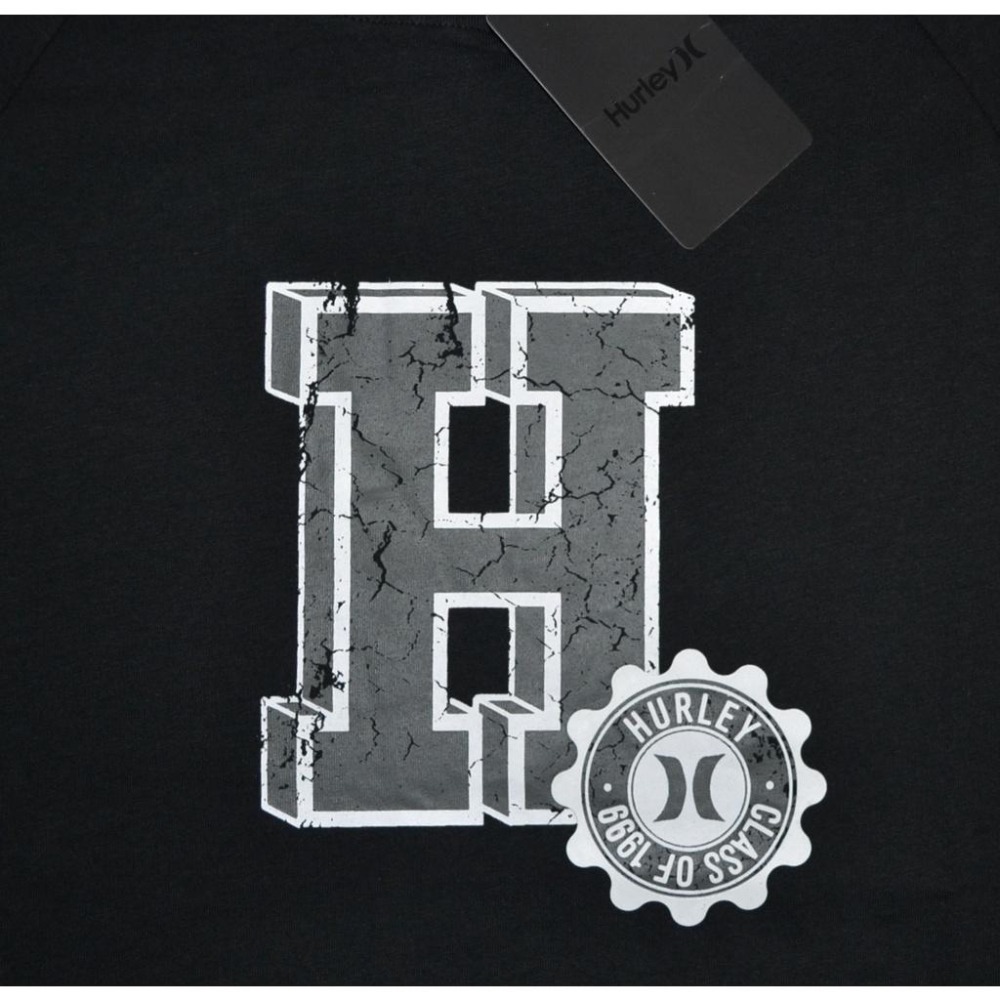 Hurley 連帽長袖T恤【M】【L】【XL】大學連帽T 黑色 University Hoodie 全新 現貨 保證正品-細節圖2