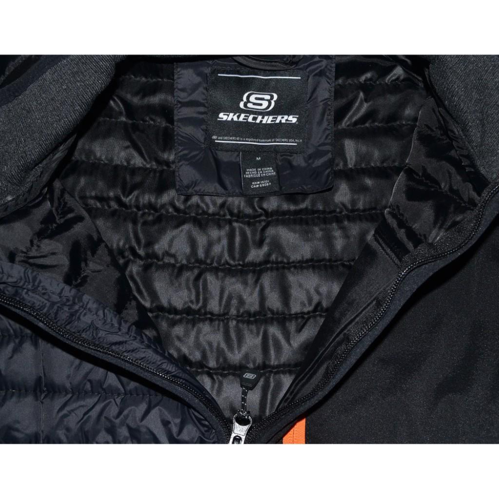 Skechers 連帽外套【M】【L】【XL】【XXL】防寒 彈性軟殼 黑色 SM218828B 全新 現貨-細節圖5