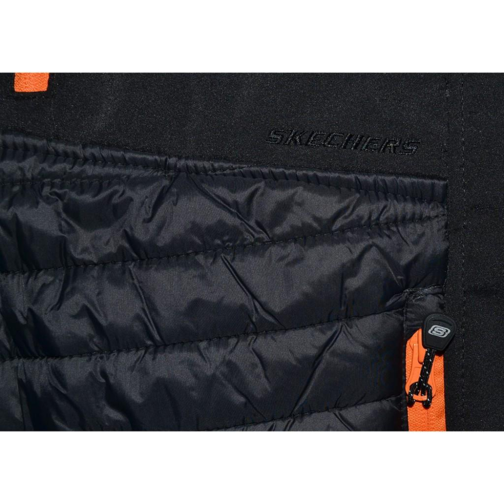 Skechers 連帽外套【M】【L】【XL】【XXL】防寒 彈性軟殼 黑色 SM218828B 全新 現貨-細節圖6